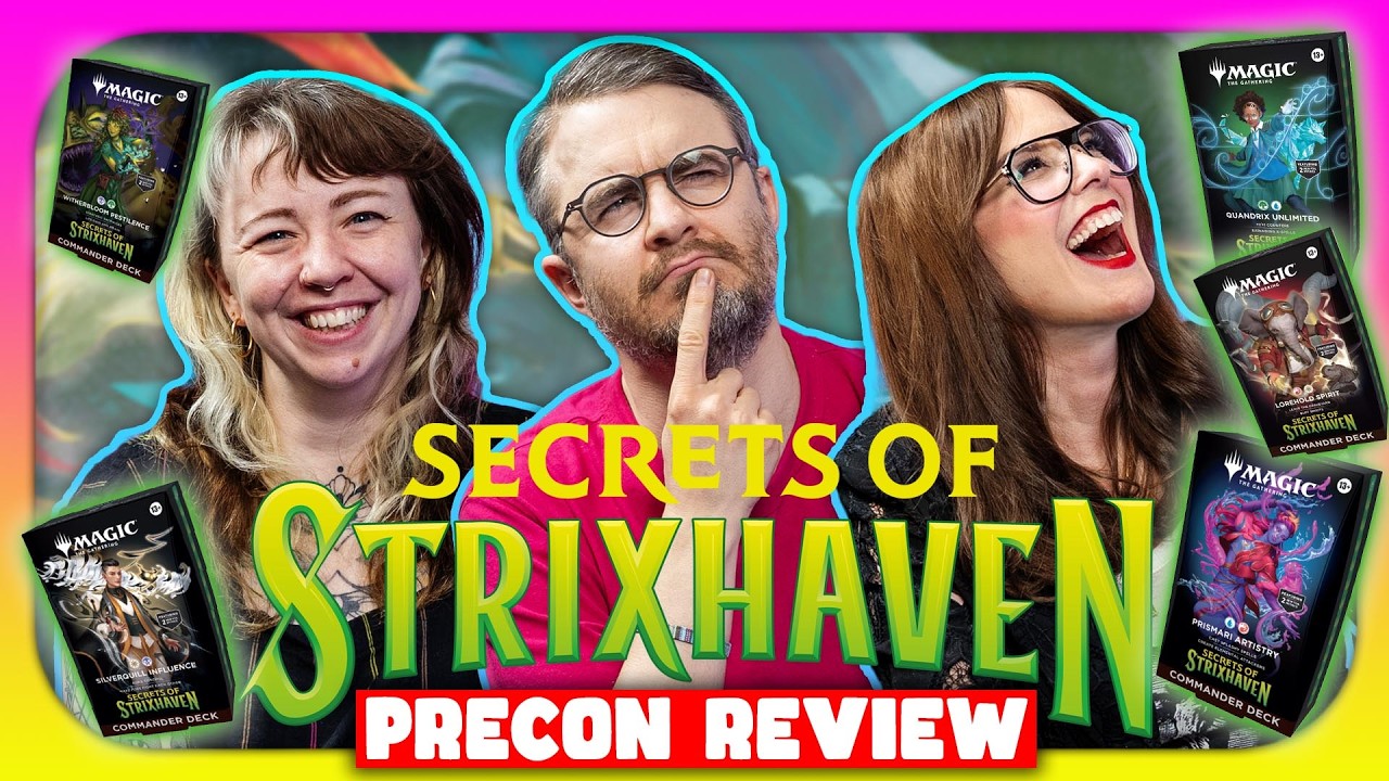 We Actually Played the Strixhaven Precon Commander Decks | GLHF #689 - Our Honest Review! MTG