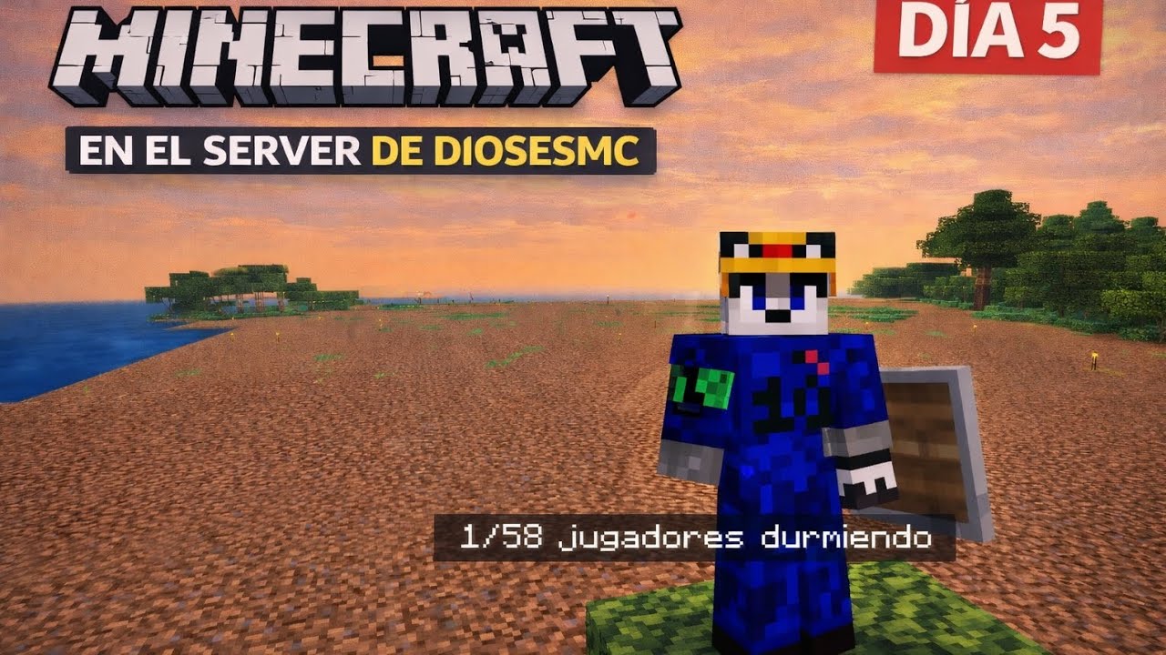 Día 5 en el mejor servidor del mundo en dioses mc a ser minero se dijo (primera serie) #diosesmc 