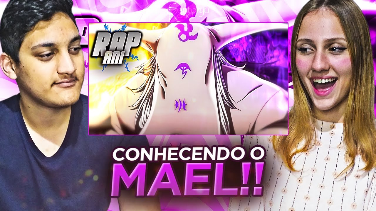 REACT - Rap do Mael 『 Nanatsu no Taizai 』 | HÍBRIDO DE GUERRA | AniRap (@Prod Hunter)