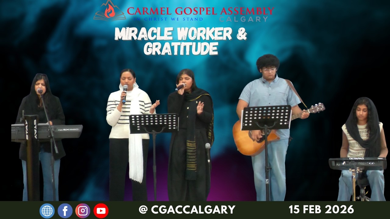English Worship Session ||  Miracle Worker / Gratitude  || February  15 2026