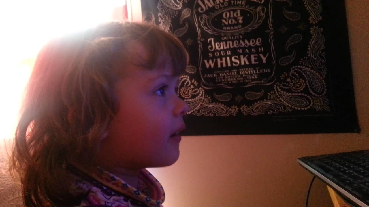 Melody sings along with Disney's frozen, let it go