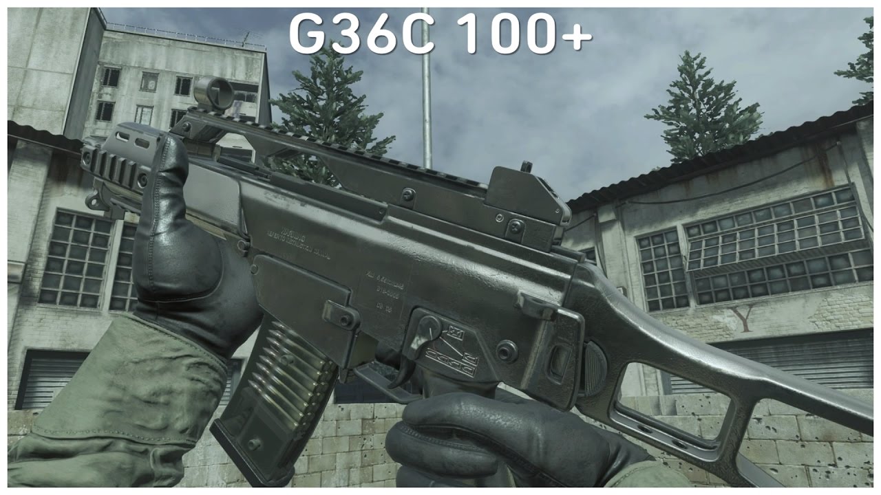 G36C 100+ On MWR! - (Modern Warfare Remastered)