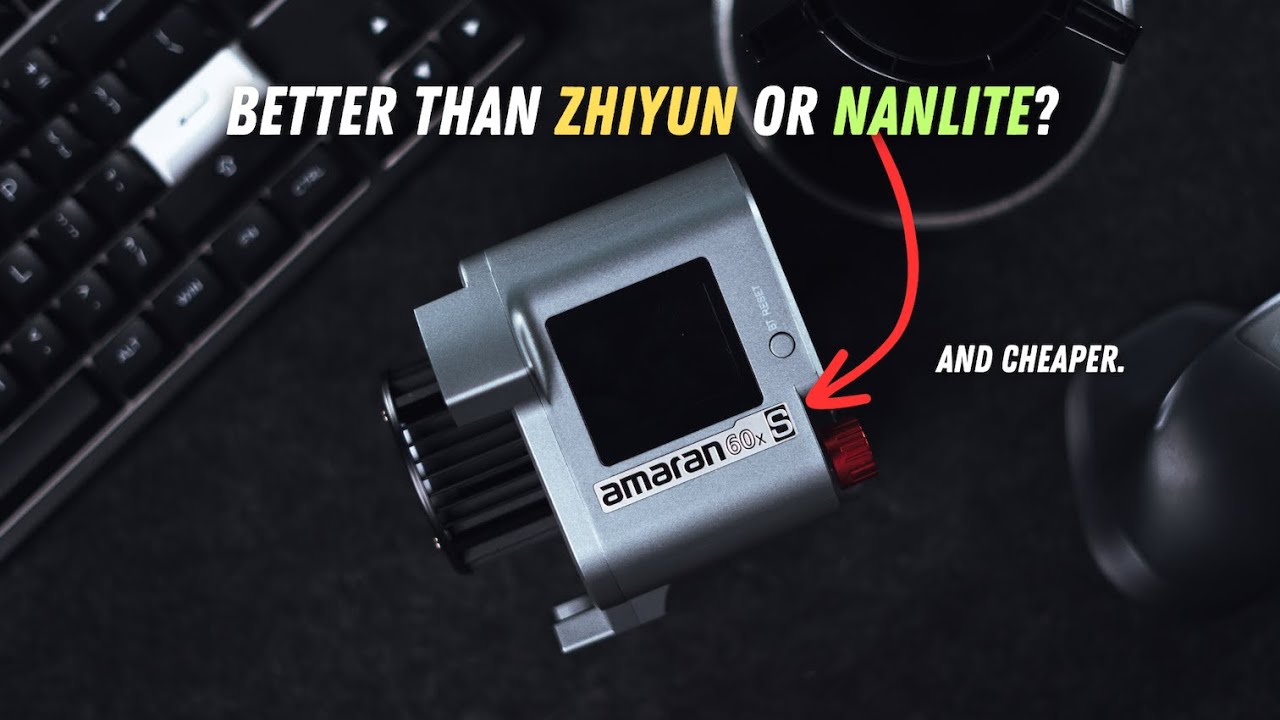 5 REASONS TO BUY the Amaran 60X S | By far the BEST Light for Creators!