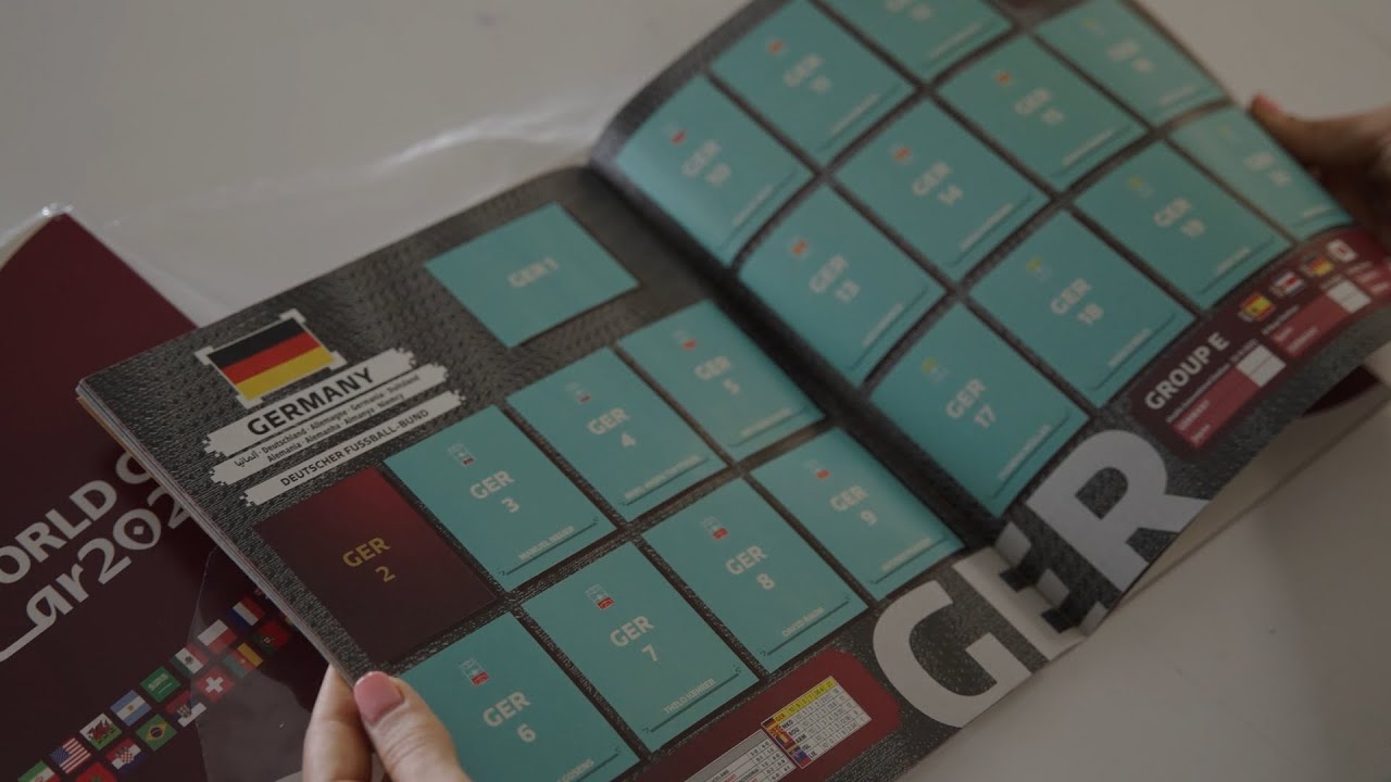 Panini WM 2022 Stickerkollektion - Production Video