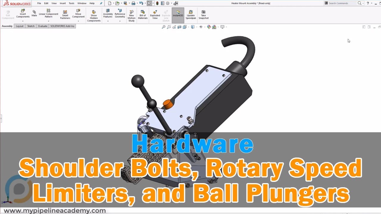 Mechanical Design: Shoulder Bolts, Rotary Speed Limiters, & Ball Plunger