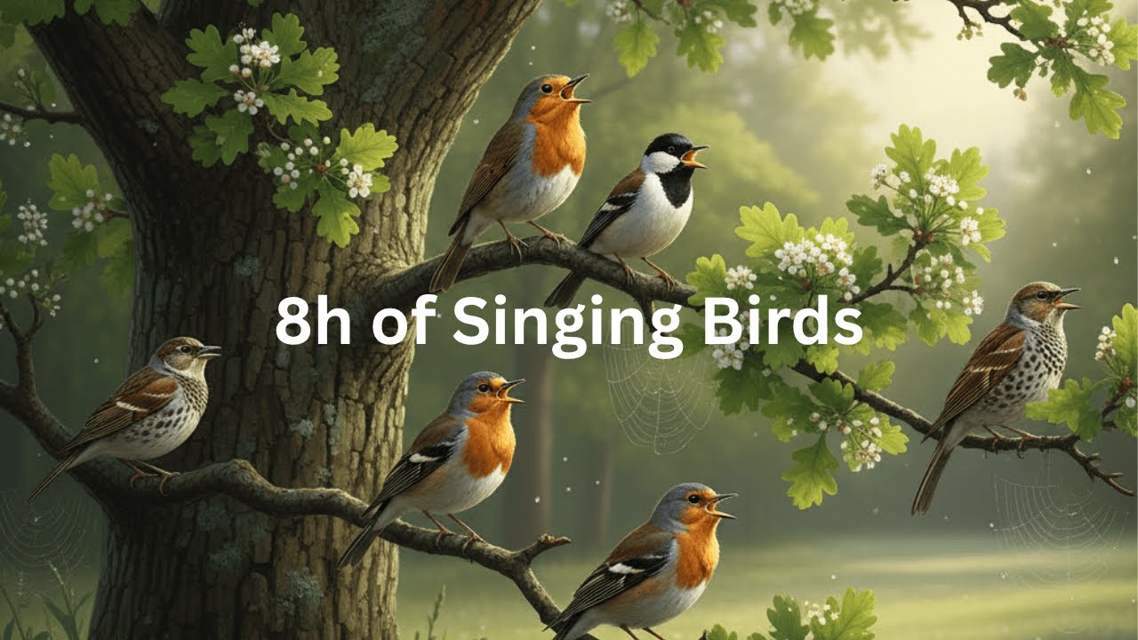 Relaxing Bird Sounds – Perfect for a Work Day