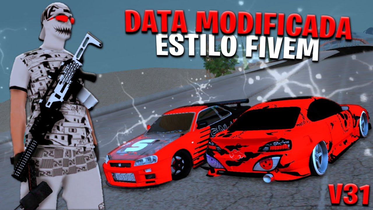 SAIU! MINHA DATA MODIFICADA ESTILO FIVEM V31 (Sem Bug de Render) P/ SAMP LAUNCHER E PC FRACO