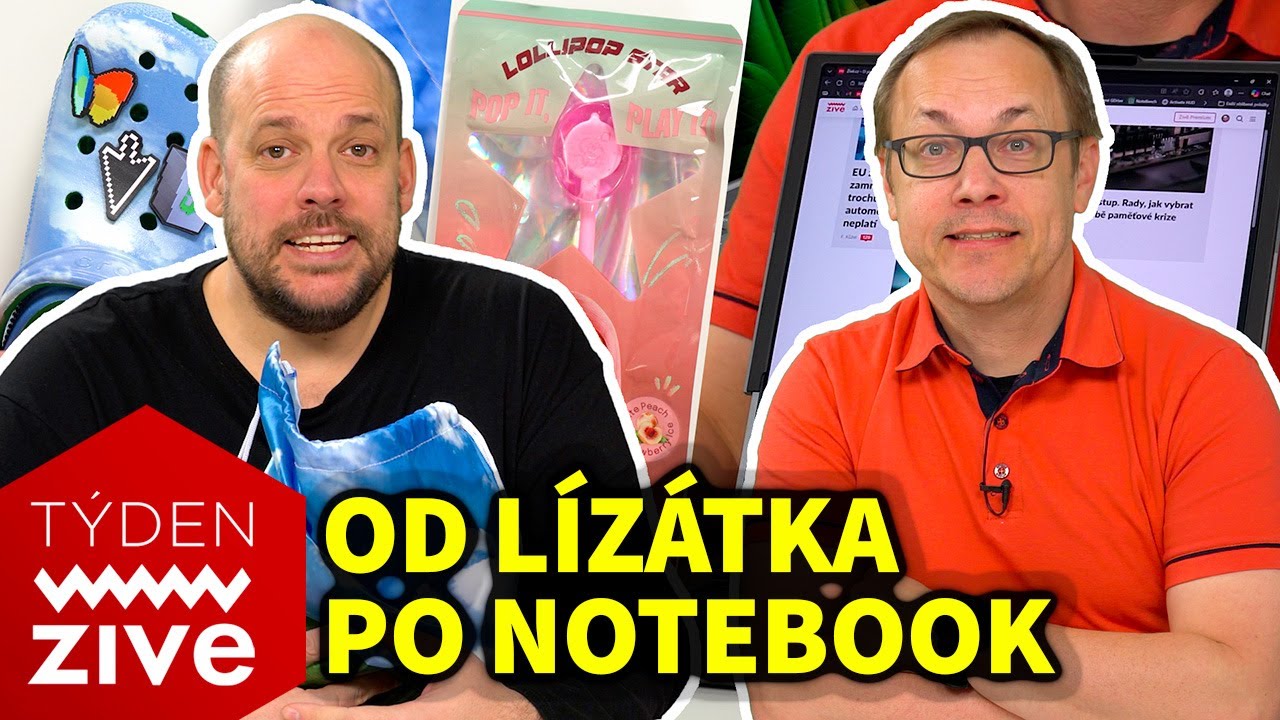 Hrající pedolízátko, galoše od Microsoftu a natahovací notebook | Týden Živě