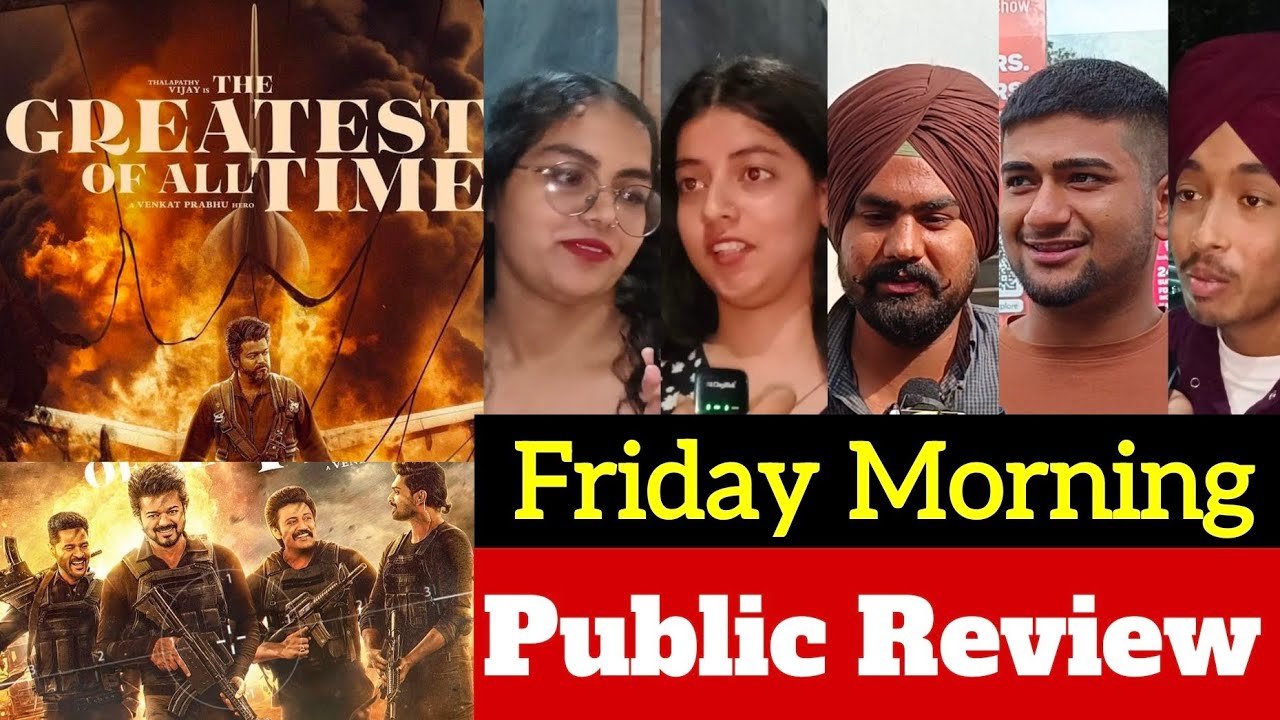 The GOAT Movie Review | The GOAT Public Review | The GOAT Public Reaction | The Greatest Of All Time