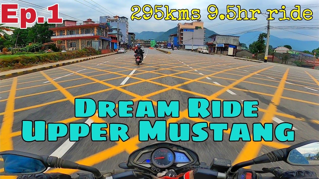 Day-1 Upper mustang ko ride start | Dream Ride | Upper Mustang | Nepal | Motovlog | ANSGO | Ep.1