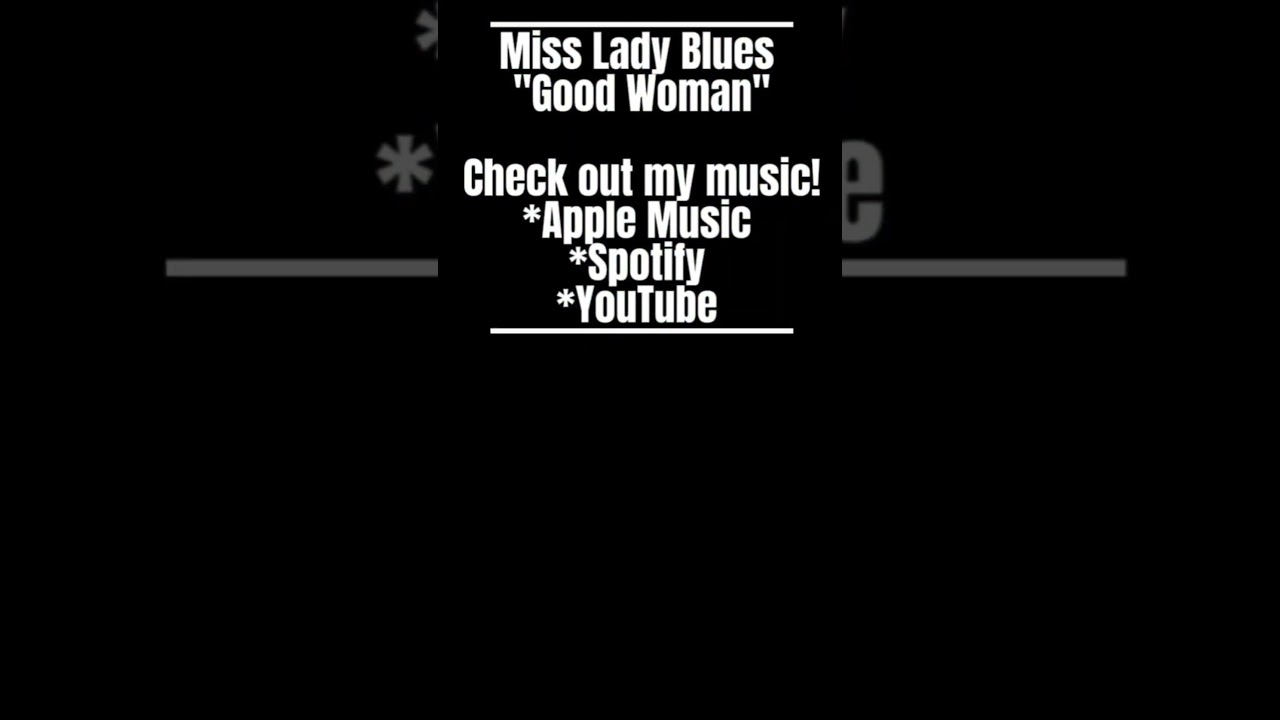 MissLadyBlues #BetOnBlue #SuperDopeGirl #GoodWoman #NothinLikeMe