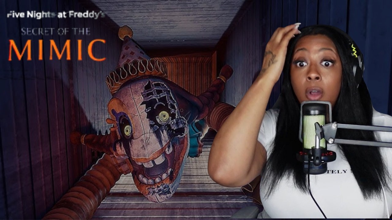 Five Nights At Freddy's Secret of The Mimic | Hr 1 of live streamed game play