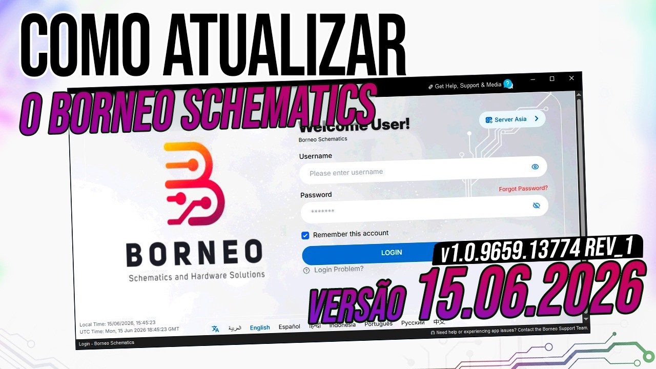 HOW TO INSTALL AND UPDATE BORNEO SCHEMATICS - VERSION 06/15/2026