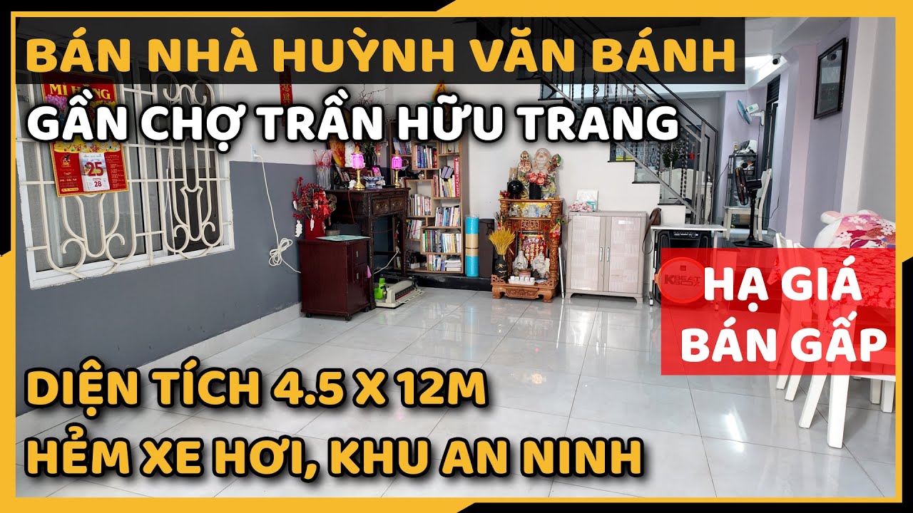 (ĐÃ BÁN) Bán nhà Quận Phú Nhuận | Nhà chính chủ Huỳnh Văn Bánh gần chợ Trần Hữu Trang | MKhang