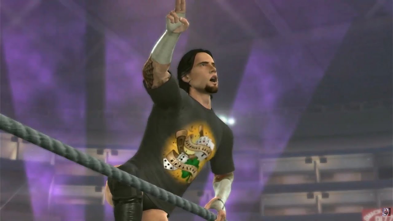 WWE Smackdown vs RAW 2009 - Road to Wrestlemania CM Punk [PS3]