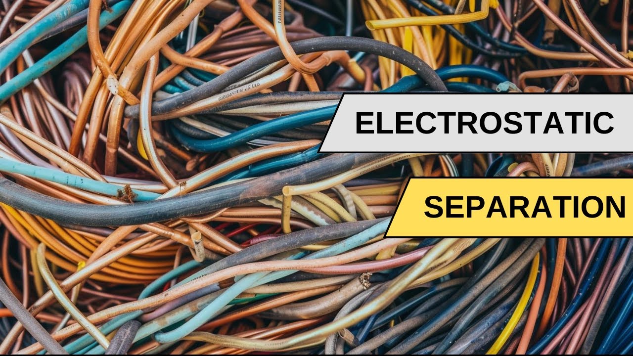 ELECTROSTATIC SEPARATOR HAMMERMAN RECYKLING CABLE SEPARATION