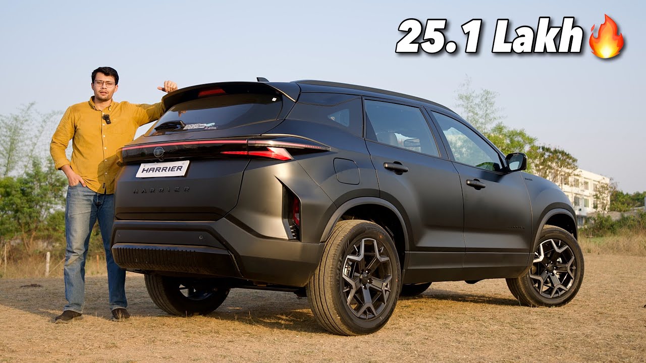 Batman ki New SUV🔥 2025 Tata Harrier Stealth Edition Review