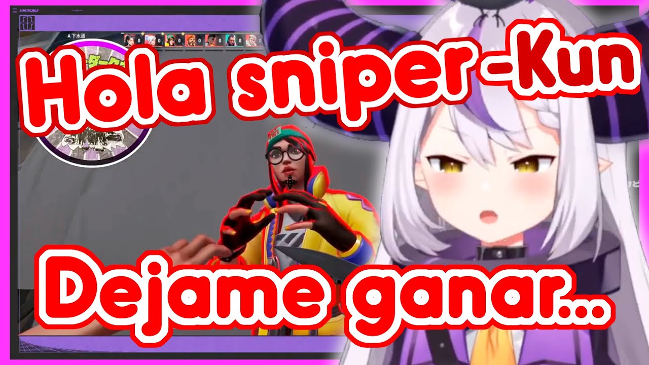 Laplus hace un trato MALVADO con los stream snipers en VALORANT【Hololive sub español】 [YMD Yamada]