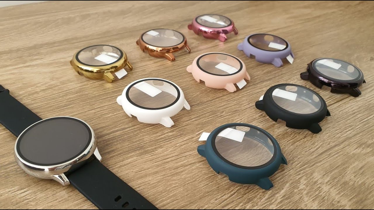 Cases com Frontal de Vidro para o Samsung Galaxy Watch Active 2 - Proteção e Elegância!