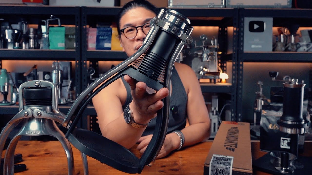 新設計！壓力穩定隨便壓都很順口的手動濃縮 Rok Presso SmartShot