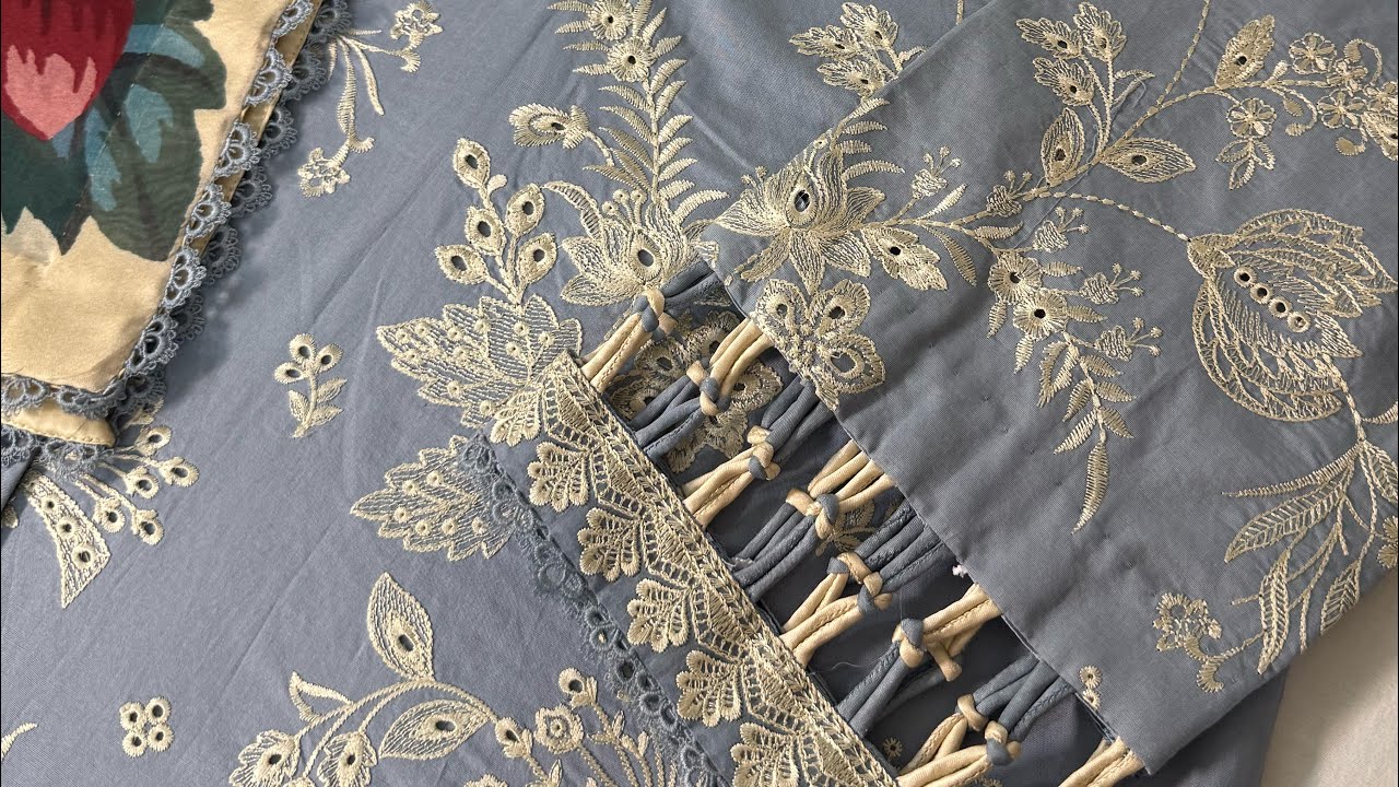 How to design your outfit with handmade materials rather than laces and organza…..@sanookbysumera 