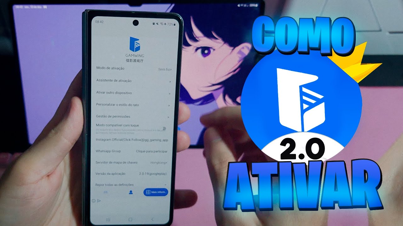 COMO ATIVAR O NOVO GG MOUSE PRO 2.0 ATUALIZADO COM 1 CELULAR!