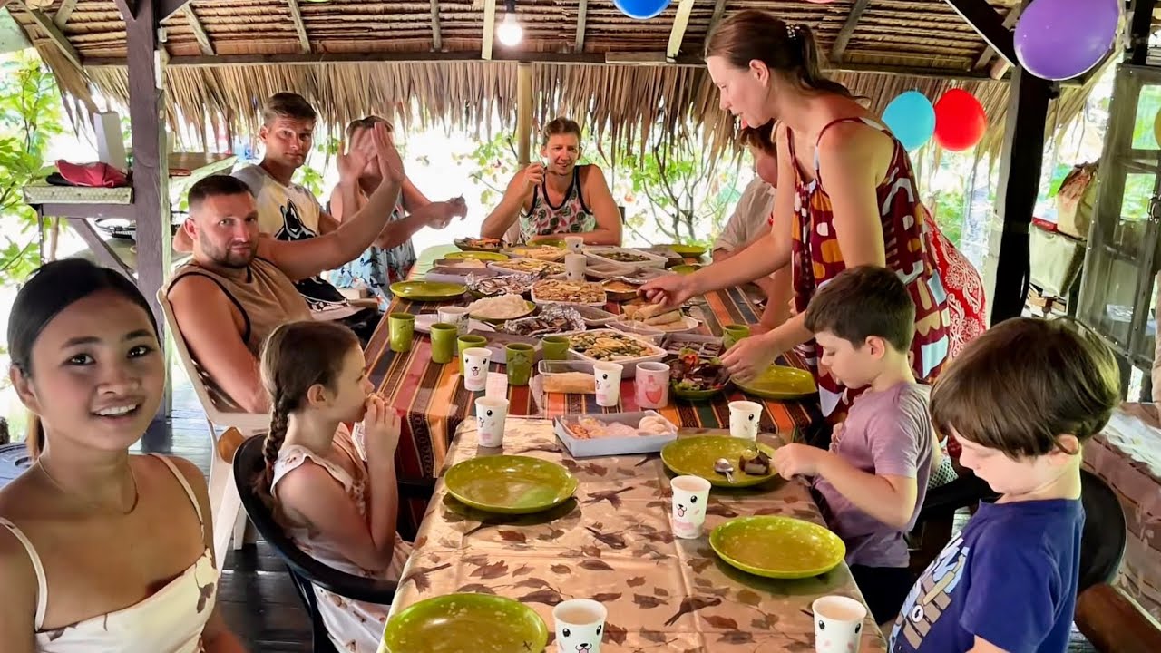 MY FILIPINA GIRLFRIEND IS ATTENDING A FIESTA IN RUSSIAN VILLAGE FOR A FIRST TIME!