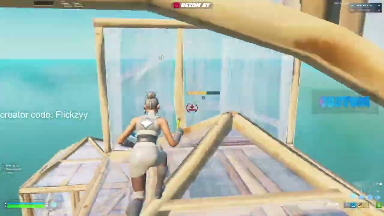 Flickzy vs Janniz 1v1 in Creative