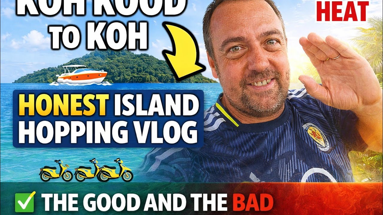 From Koh Kood to Koh Chang 🇹🇭 | Honest Island Hopping Vlog 