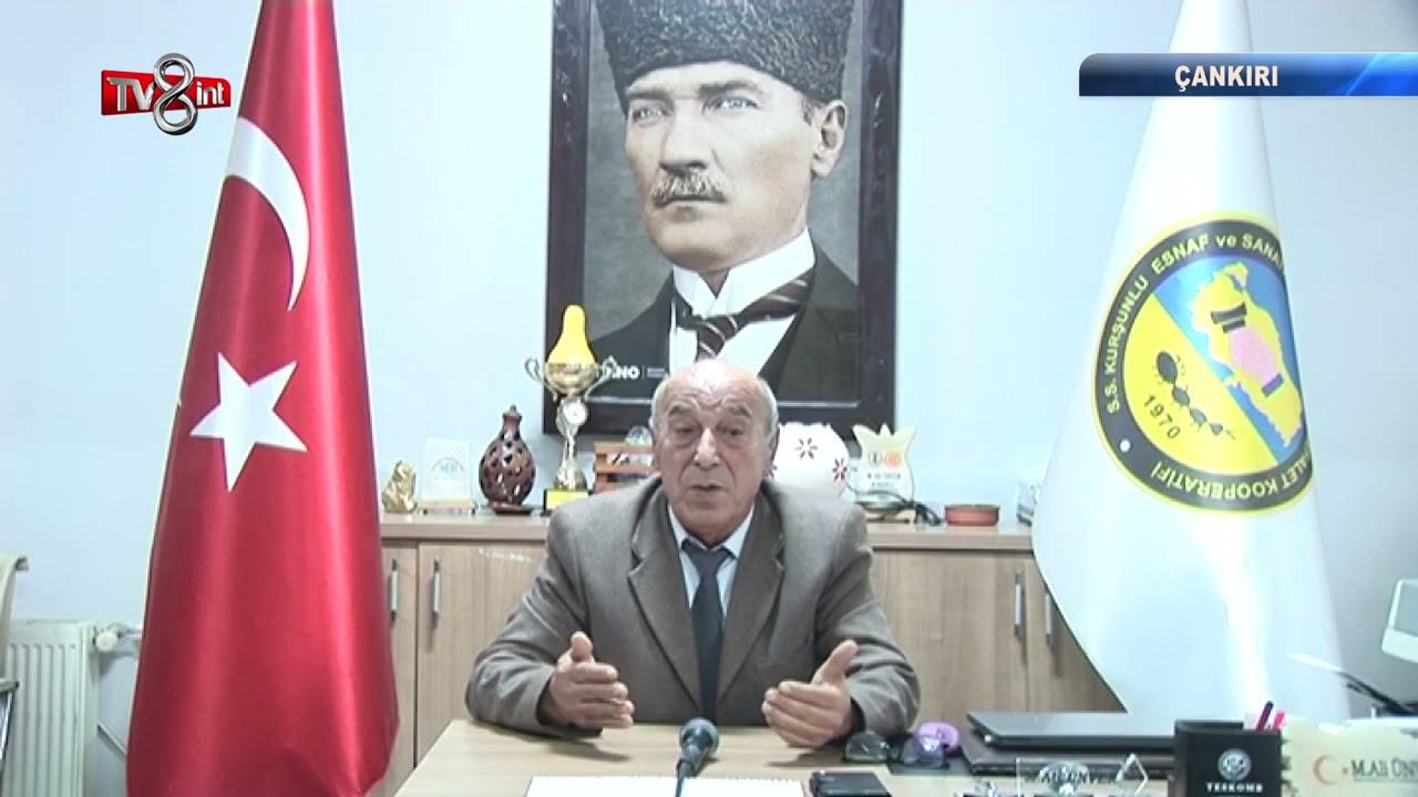 S. S. KURŞUNLU  ESNAF SANATKARLAR KOOPERATİFİ BAŞKANI - TV8 İNT EKONOMİ DÜNYASI