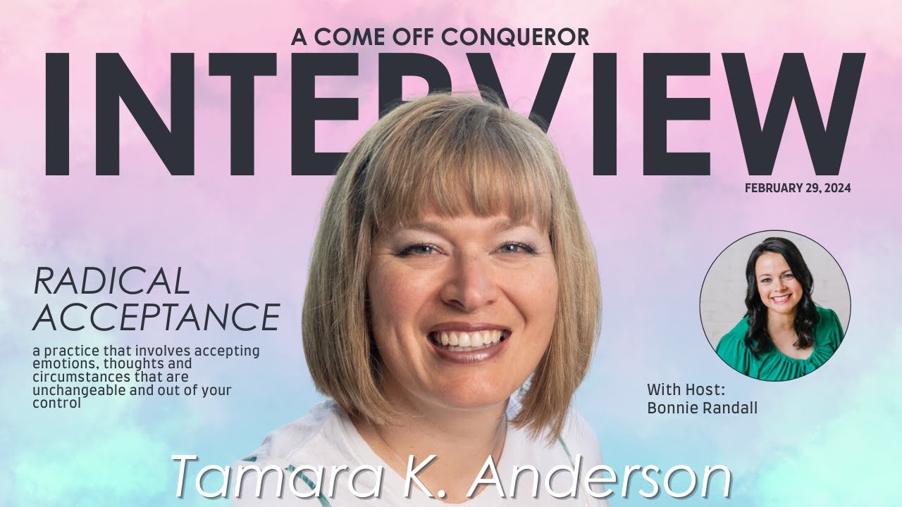 Radical Acceptance - how to get over the things you can't change | Interview with Tamara K. Anderson
