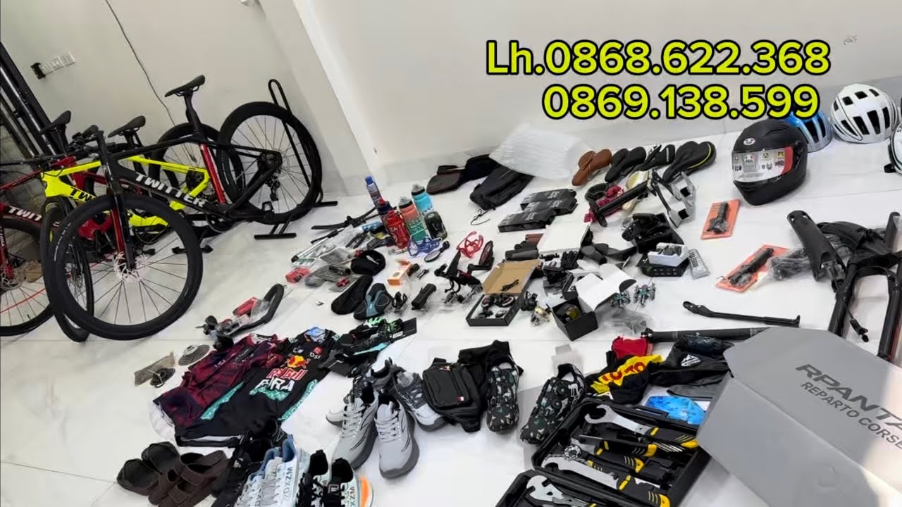 Giảm 80% xe đạp Nhật 3tr-Phụ kiện xe Nhật,Mỹ-Bình nước vi sinh Nhật-Vali sửa chữa xe-Ghi đông carbon
