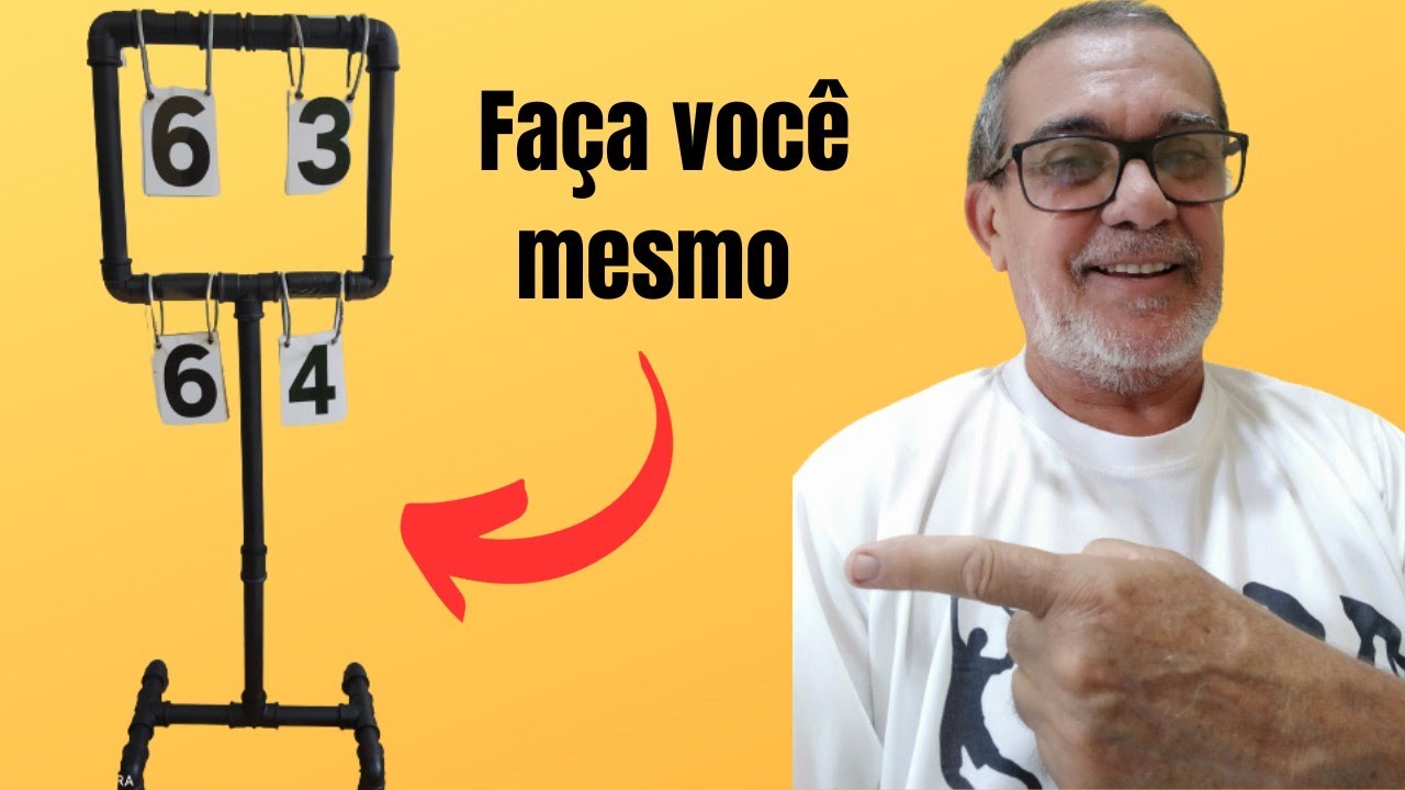 COMO FAZER O SEU PLACAR DE TÊNIS  ( 2 )#tênis  #Fortaleza.