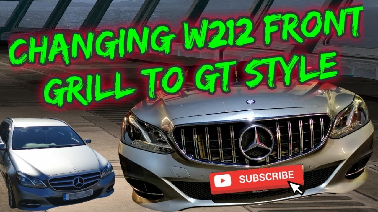 W212 GT STYLE FRONT GRILL