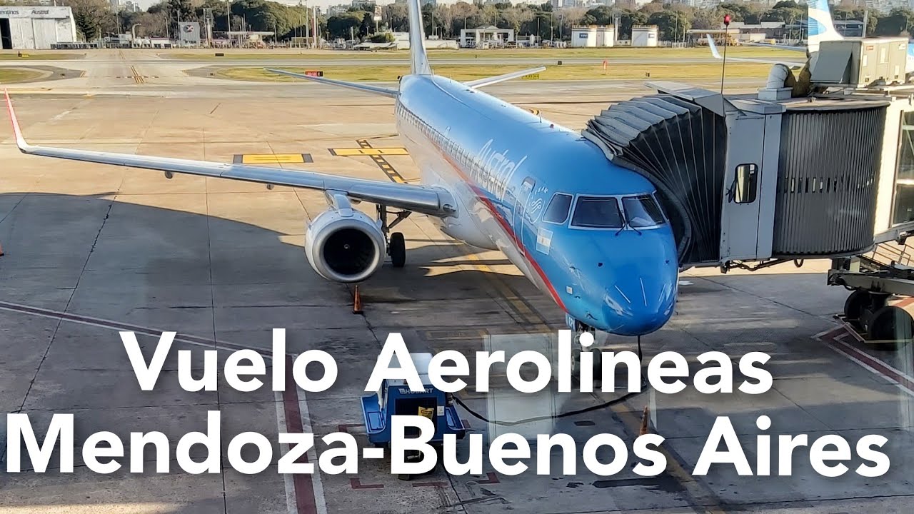 Vuelo Mendoza- Buenos Aires (Aeroparque)