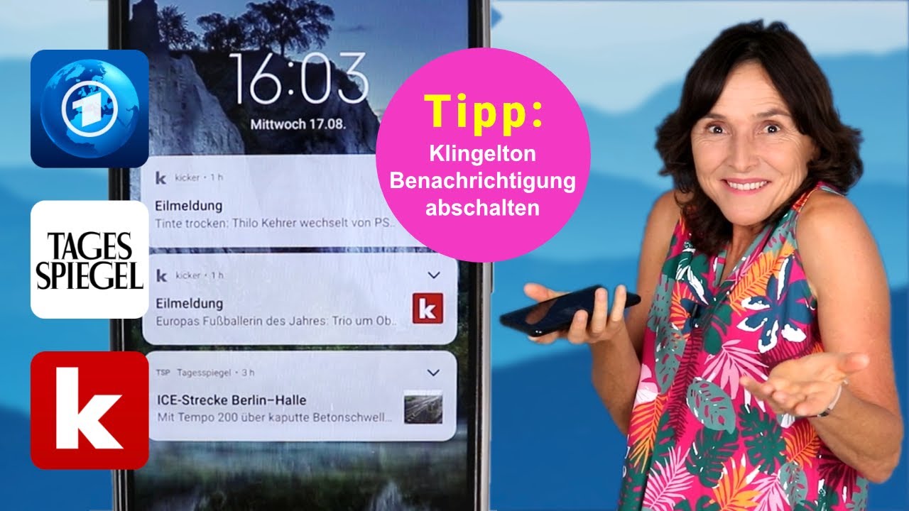 Smartphone Tipp: Push-Nachrichten und das Geklingel dazu abschalten.