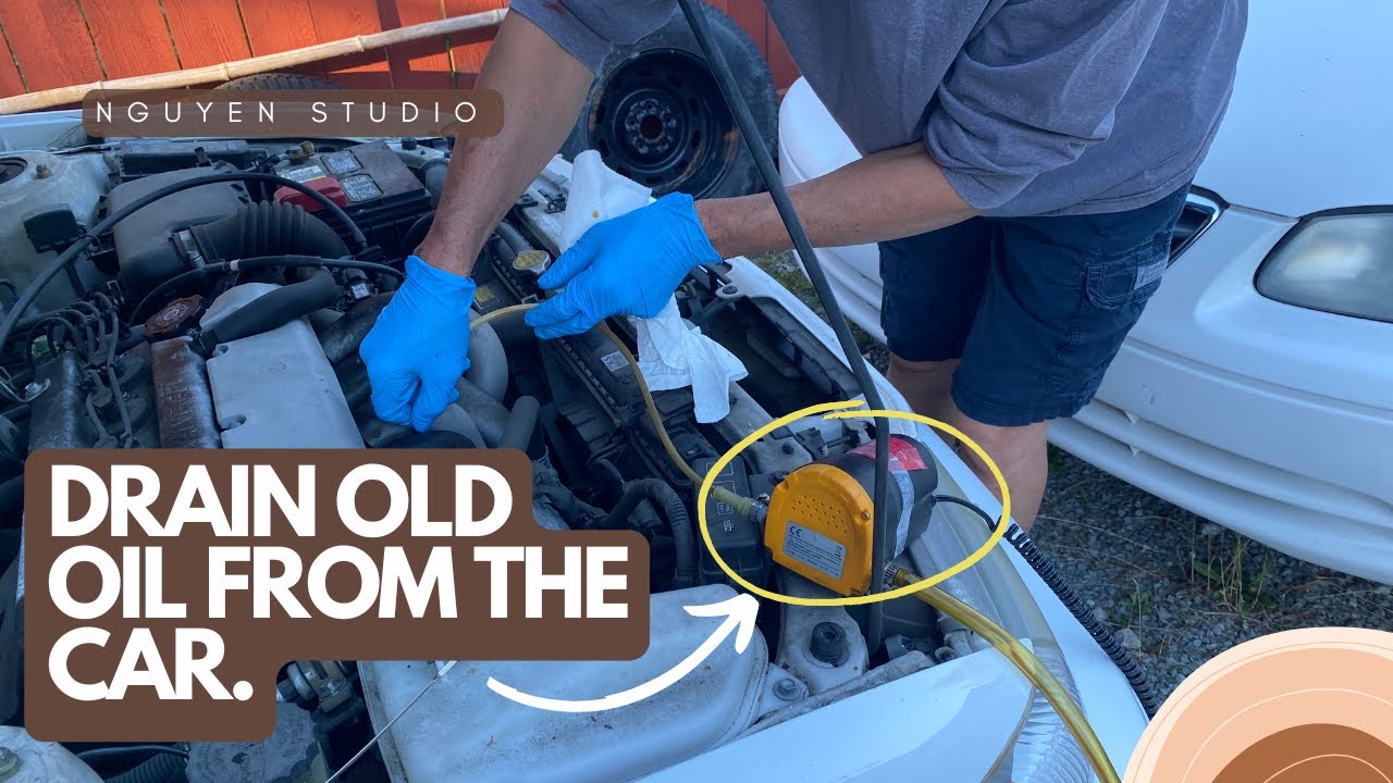 I use this extractor to completely remove the old oil and replace it with new oil for my car