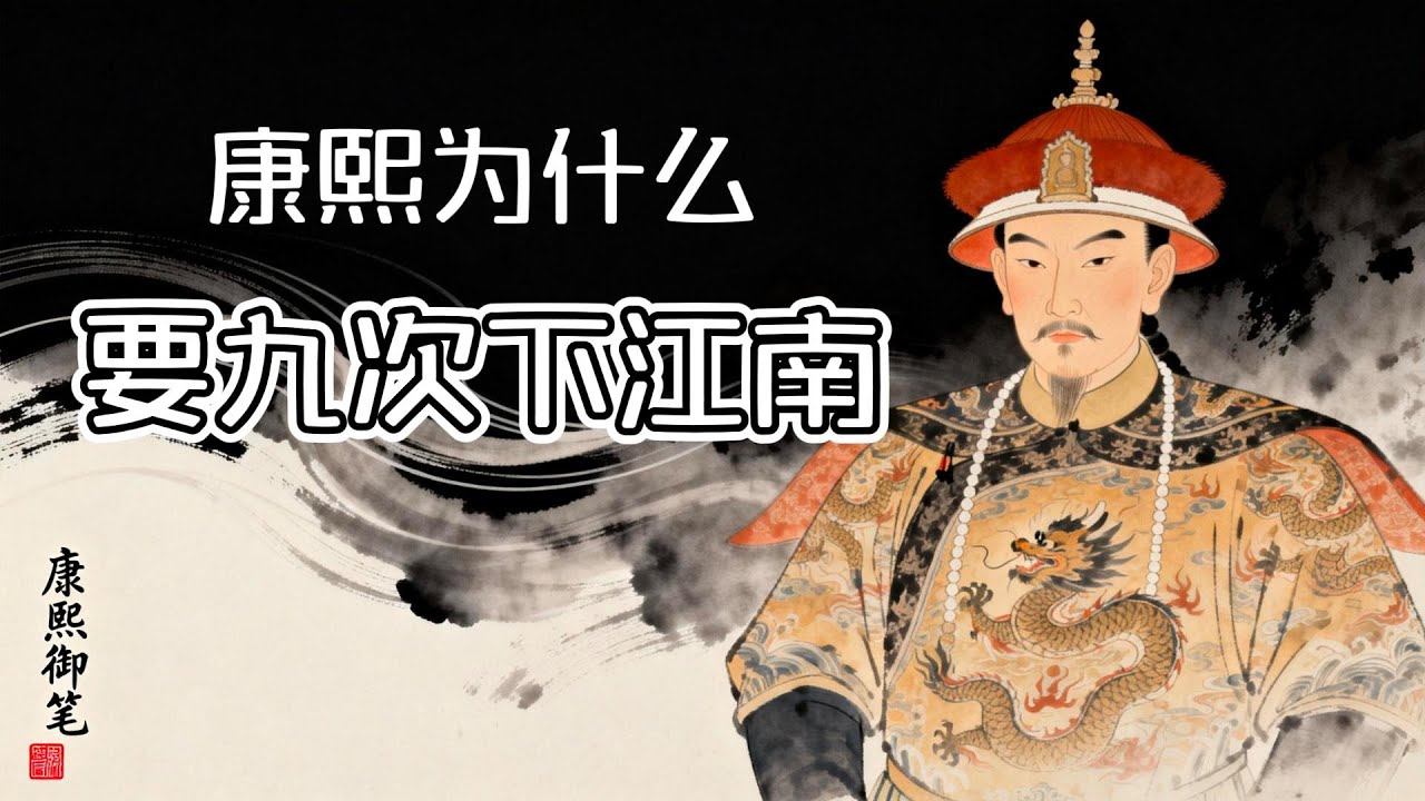 康熙为什么要九次下江南？是治水安邦，还是私会佳人？揭秘「千古一帝」最真实的面纱！睡前故事|历史故事|安神助眠
