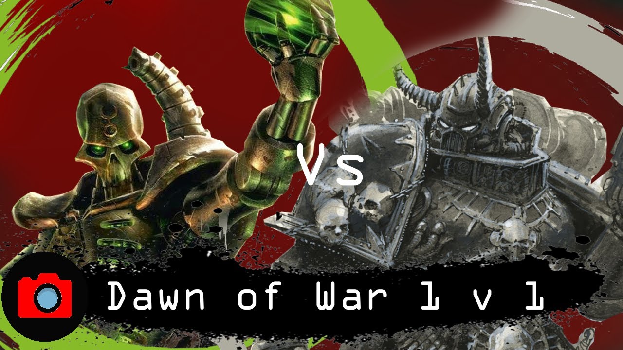 Dawn of War  Soulstorm 1 v 1 Necrons vs Chaos