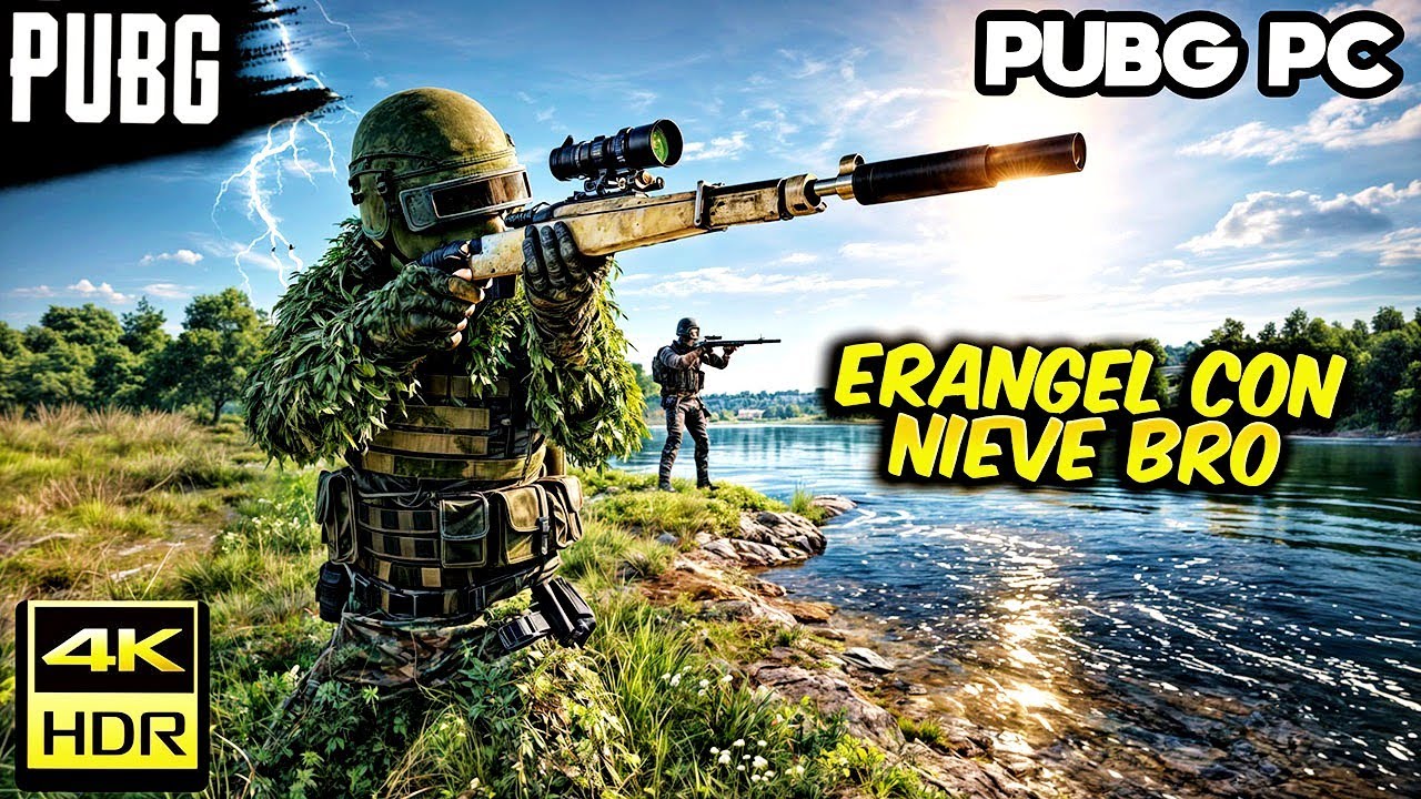 ERANGEL con NIEVE de PUBG es CINE BRO... 2 PARTIDAS EPICAS! 🥰 PUBG gráficos AL MAXIMO