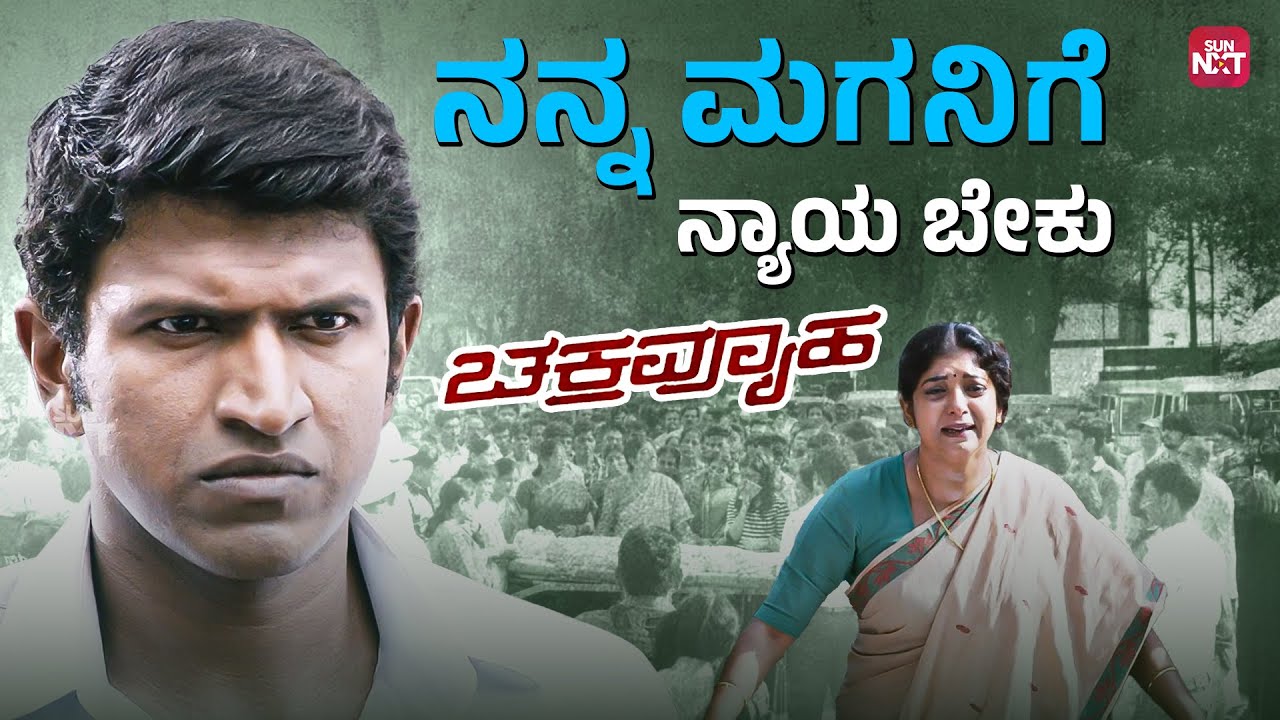 ಮನುಷ್ಯನಾಗಿ ಹುಟ್ಟಿದ ಮೇಲೆ 4 ಜನರಿಗೆ ಉಸ್ಫ್ಯೂಳಾಗಿರಬೇಕು!| Chakravyuha | Puneeth Rajkumar | Sun NXT Kannada