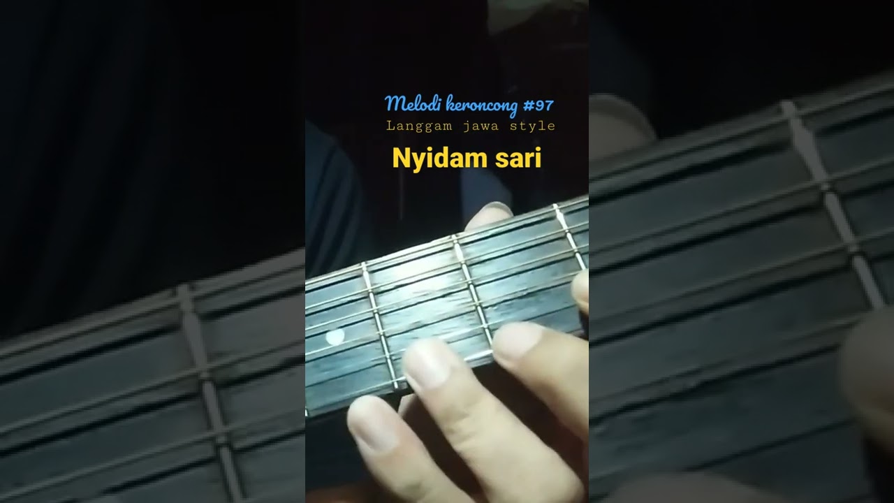 Melodi keroncong #96 Langgam Jawa style 