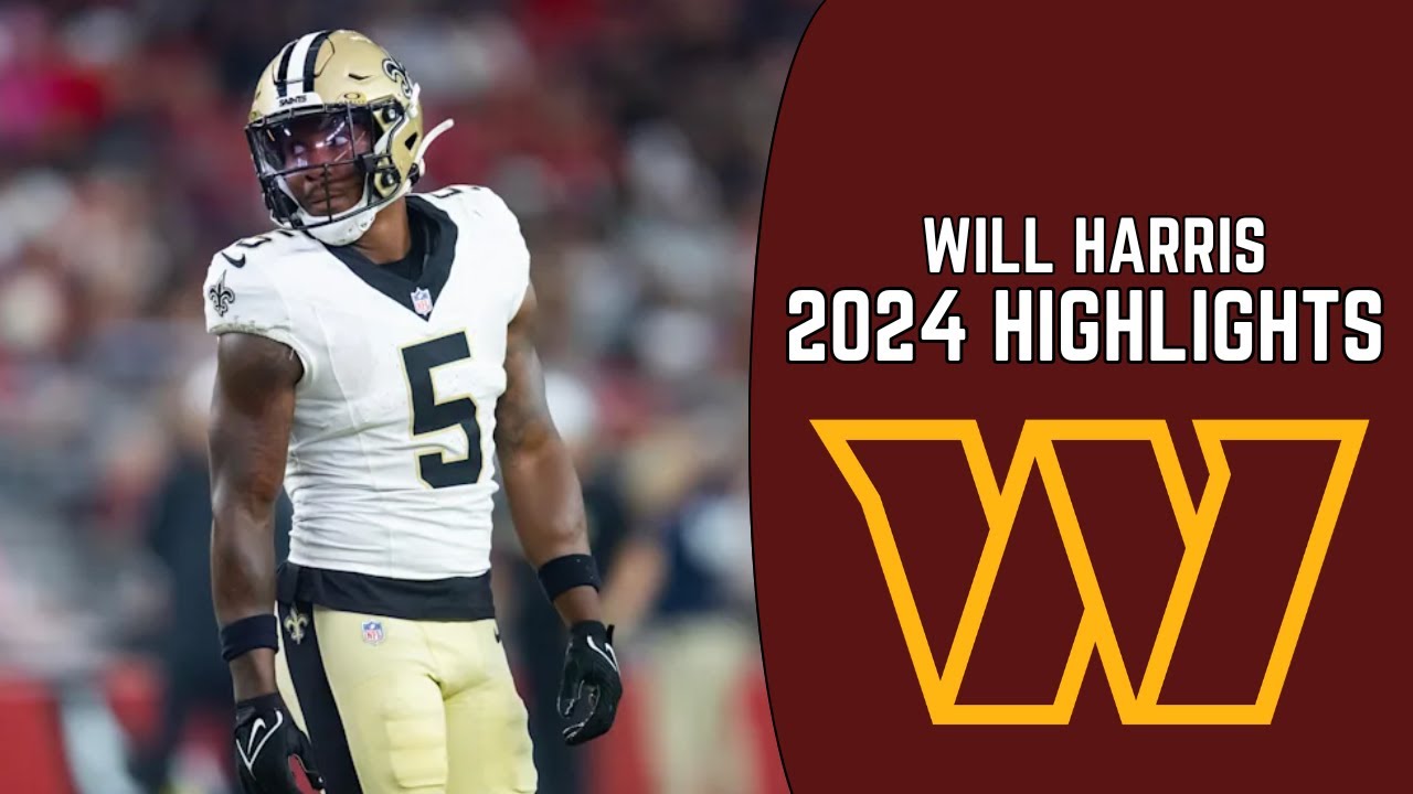Will Harris 2024 Highlights 🔥 | Welcome to the Commanders