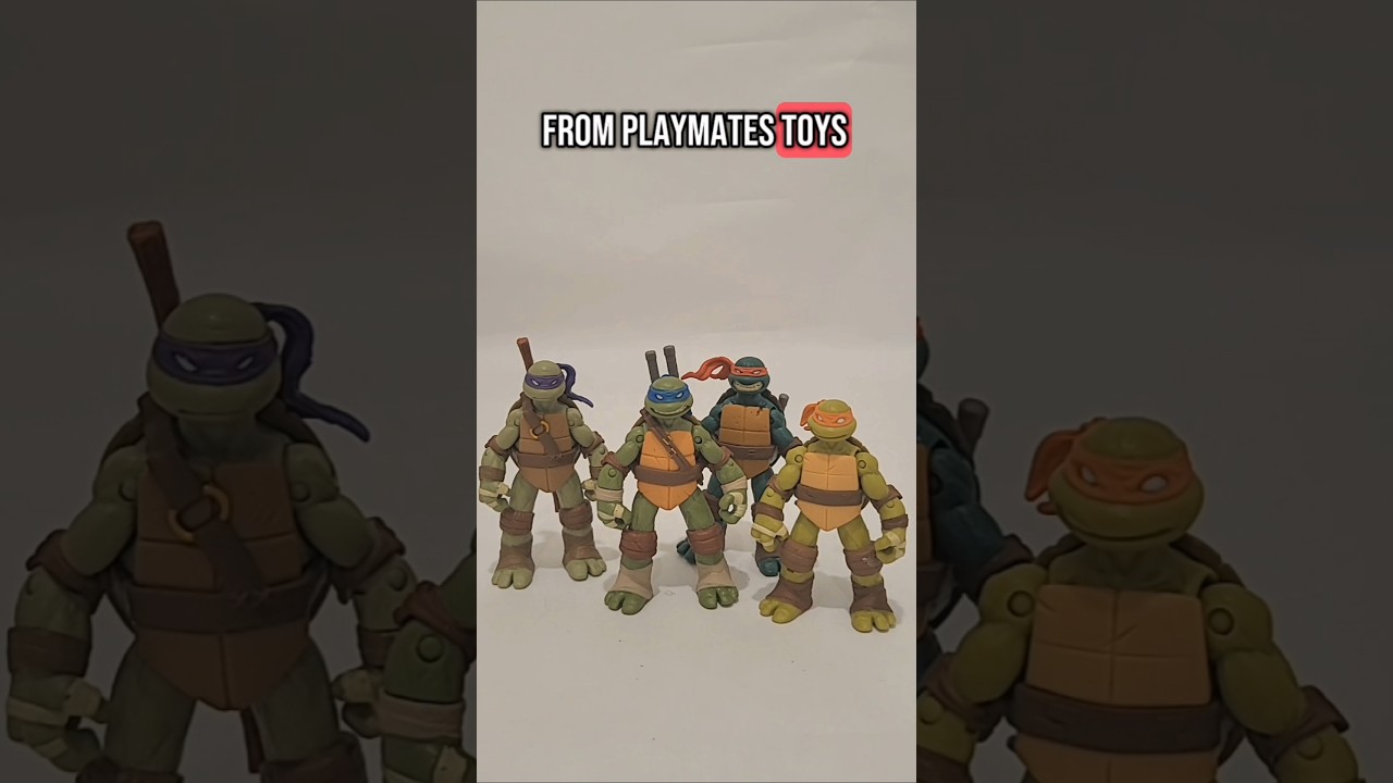 Playmates Toys TMNT 2012 Ninja Turtles!