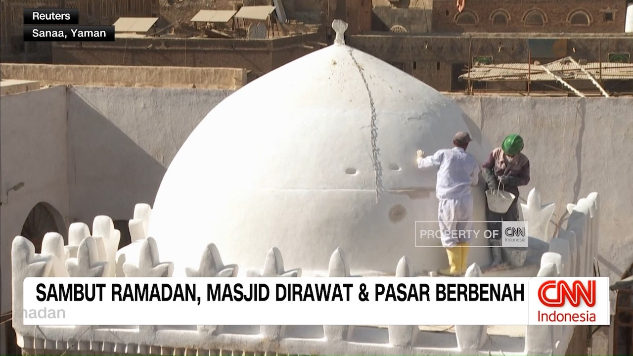 Sambut Ramadan, Masjid Dirawat dan Pasar Berbenah