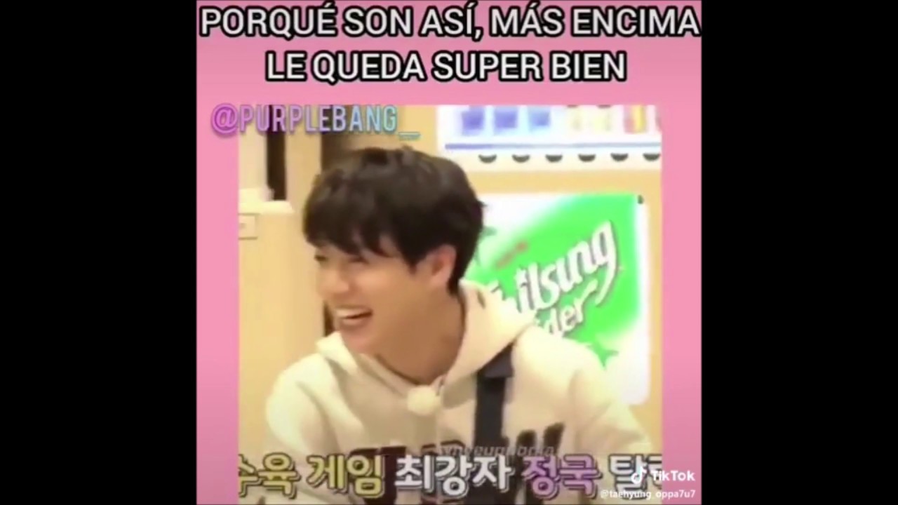 BTS ON CRACK [ La risa de Tae / Jimin muestra la lengua ] (Español)