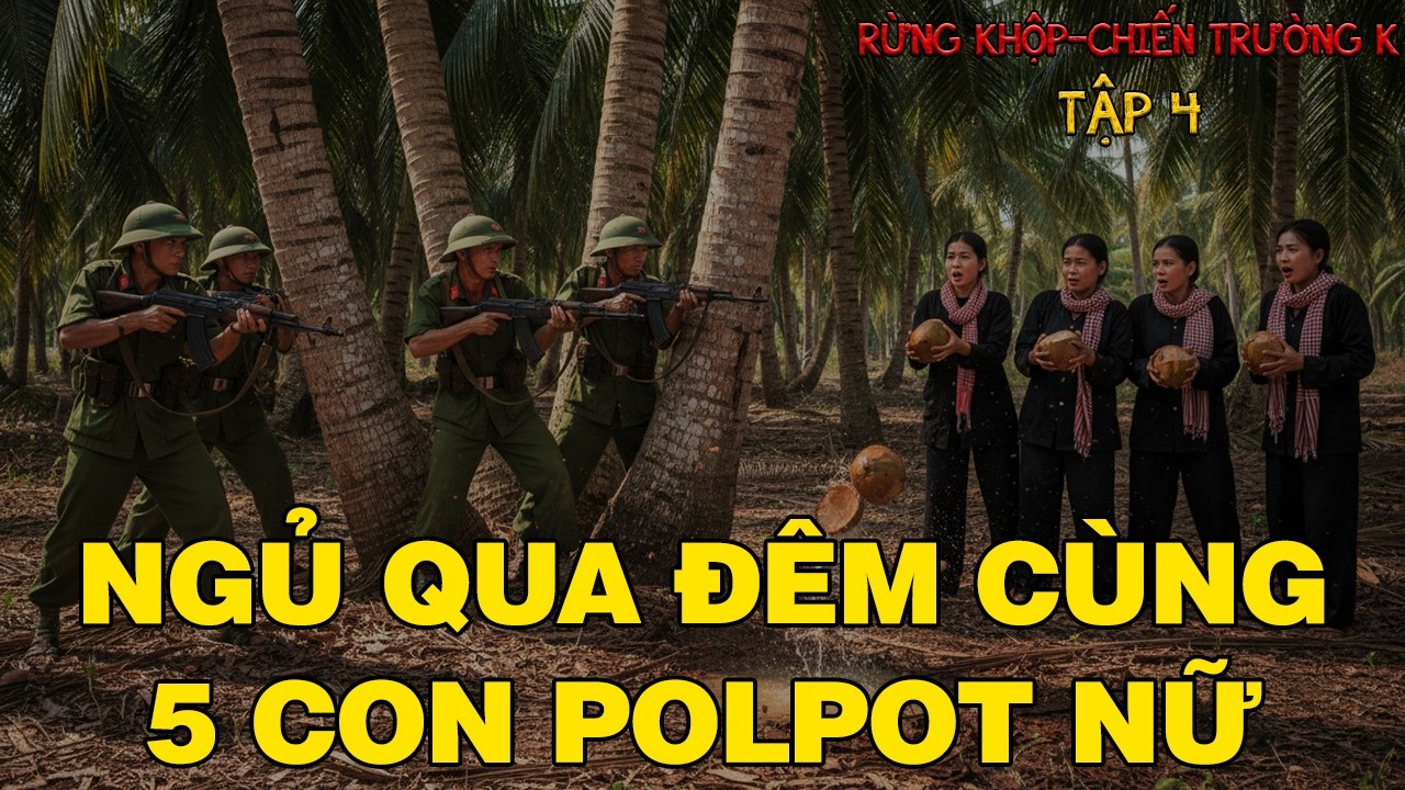 Cuộc bắt sống 5 nữ binh Pôn Pốt & Sự thật về bi-đông nước dừa 'hóa xanh' ở Tà Keo | CHIẾN TRƯỜNG K