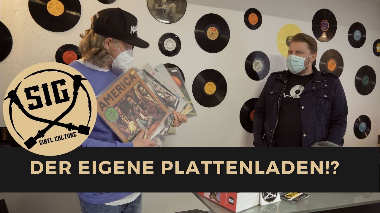 Der eigene Plattenladen / Zu Besuch bei Basementfortyfive / Schallplattenladen / Vinyl Schallplatten