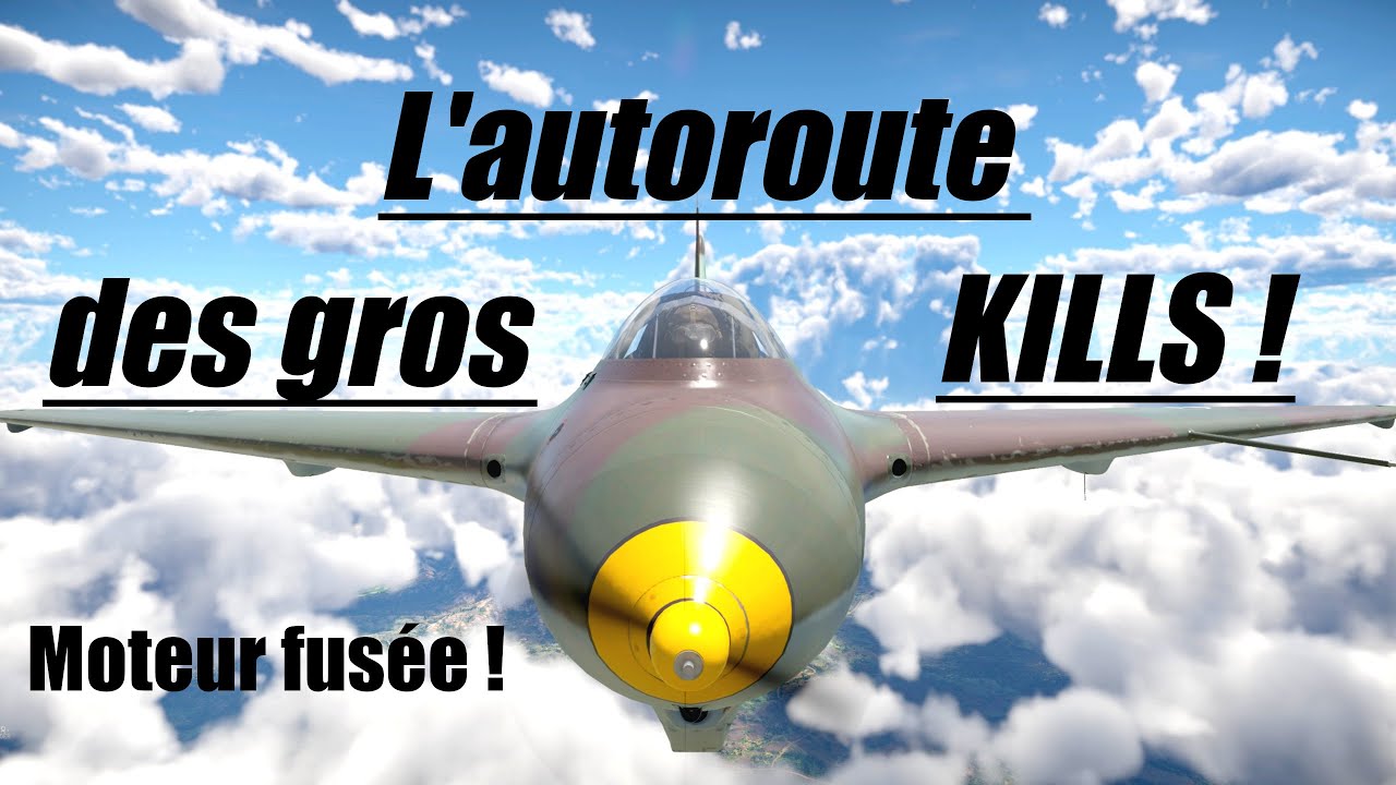 La machine à ACE ! Me163 KOMET !