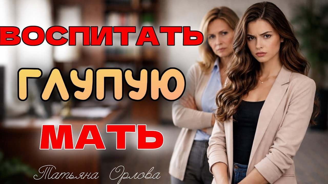 ВОСПИТАТЬ ГЛУПУЮ МАТЬ. Аудиорассказ. Татьяна Орлова
